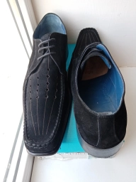 Мужские замшевые туфли 46 р. BUTTERI. ITALY