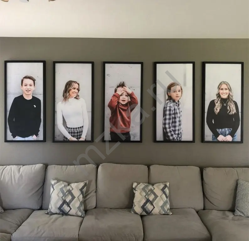 Картины, портреты на холсте. Широкоформатная печать на холсте — ваш стиль, ваше пространство!