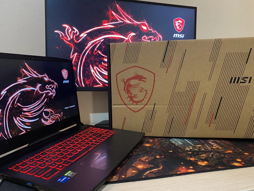 Суперигровой MSI Katana RTX 3060