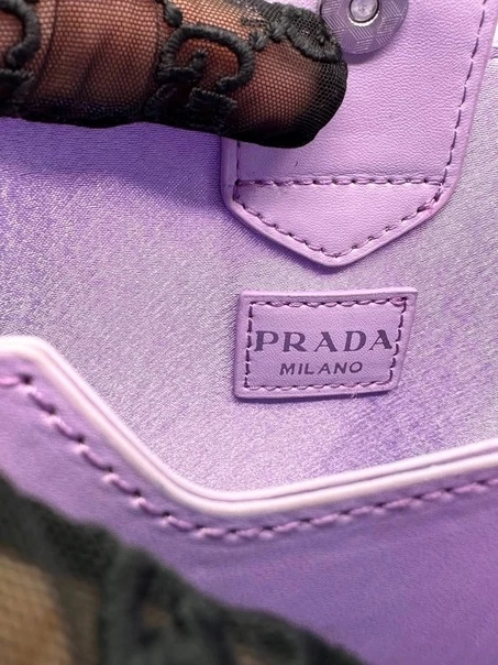 Сумка стильная женская PRADA Натуральная ткань+стразы