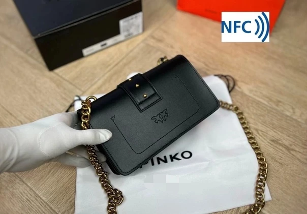 Сумка женская PINKO LOVE Натуральная кожа с аксессуарами