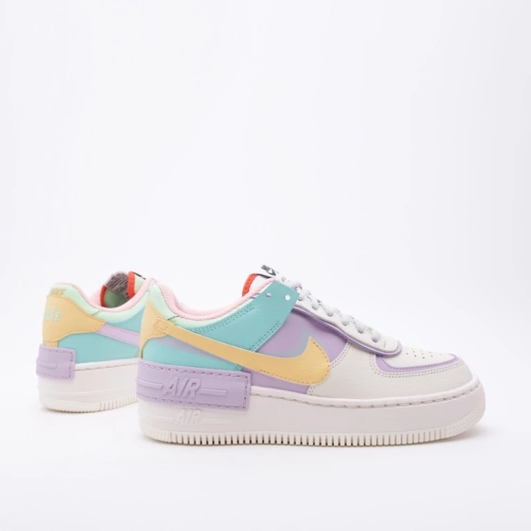 Кроссовки Air Force 1 Shadow из натуральной кожи
