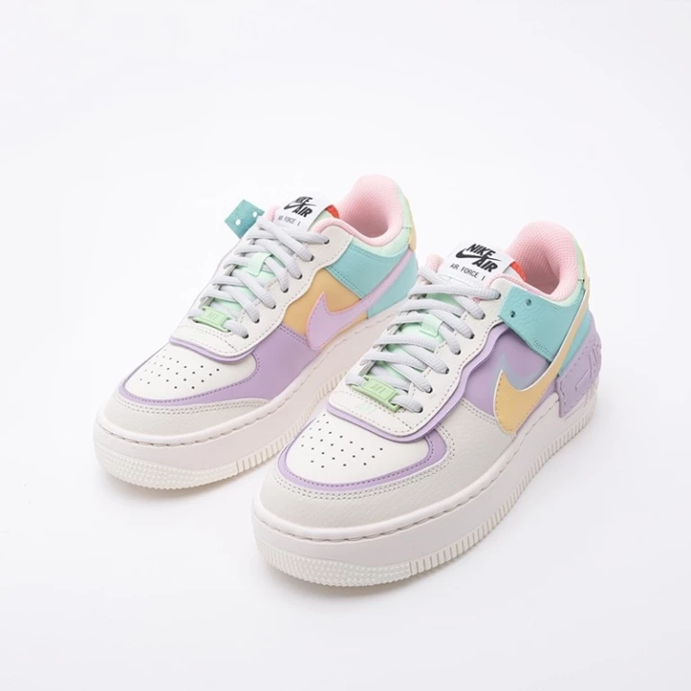 Кроссовки Air Force 1 Shadow из натуральной кожи