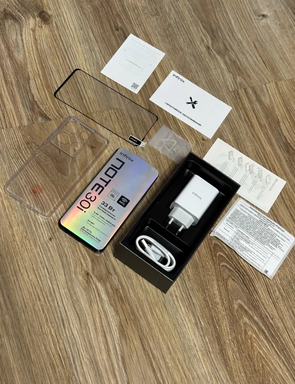 Смартфон Infinix Note 30i Память: 16gb на 256gb Дисплей: 6.66