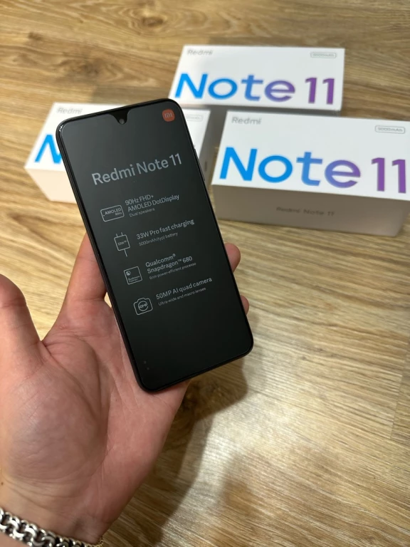 Телефон Xiaomi Redmi Note 11 (НОВЫЙ) 6/128gb Андроид 11 3G, 4G LTE