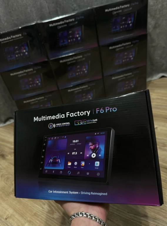 Андроид Магнитола 9 и 10 дюймов. Multimedia Factory F6 Pro 2/32GB