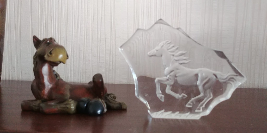 Фигурка хрусталь Конь (компания H & D Crystal co., Ltd),(США)