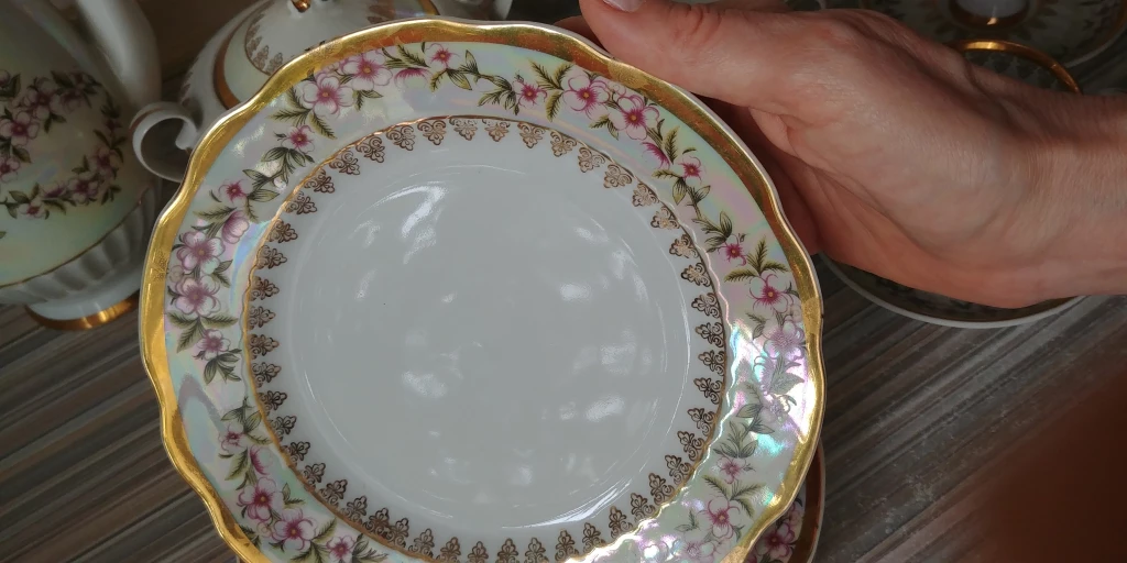 Кофейный сервиз , изысканный. Фарфор, . Коростень ФЗ,  60-70 гг. Новый