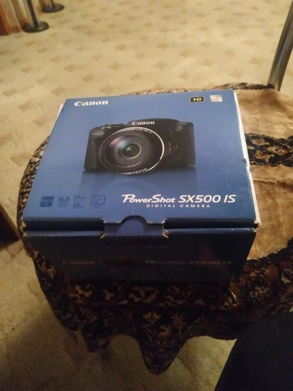 CanonpoverShot SX500lSDigital camera