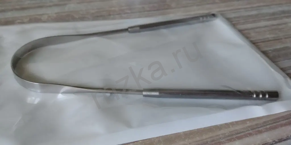 Скребок для чистки языка из медицинской нержавеющей стали