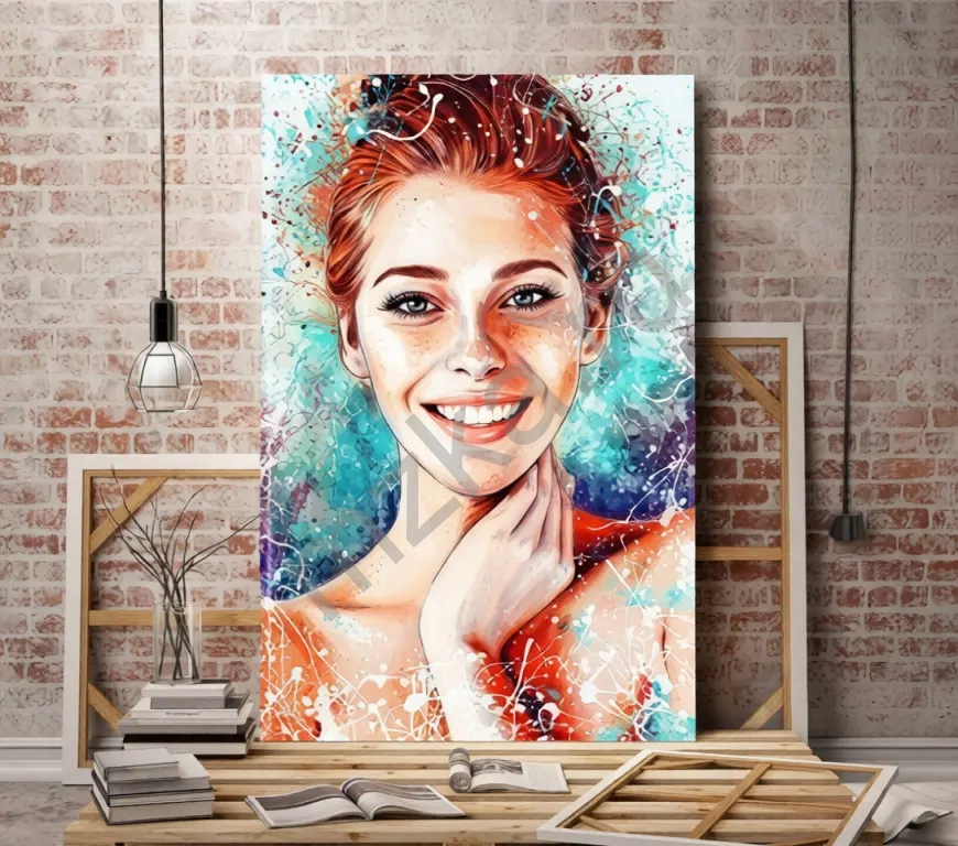 Портрет на холсте. Картины на холсте. Дрим арт. Печать фото