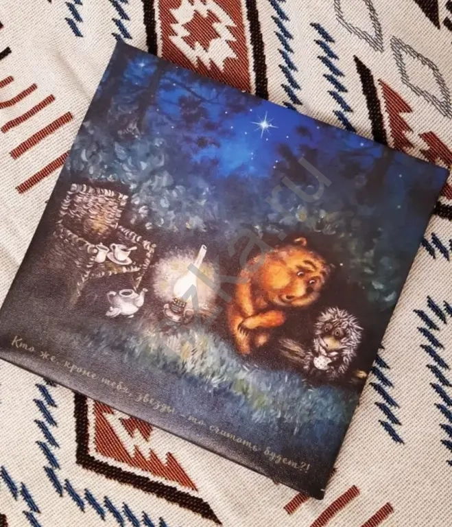 Портрет на холсте. Модульные картины. Печать на холсте