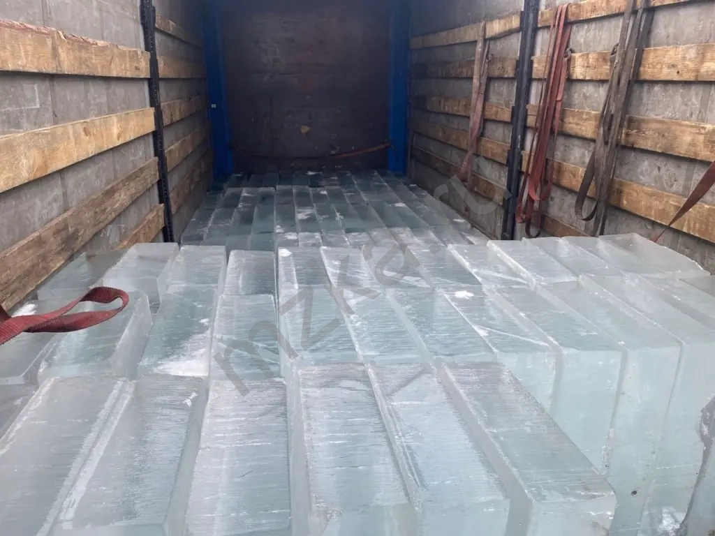 Лед,блоки льда для скульптур, лед строительный